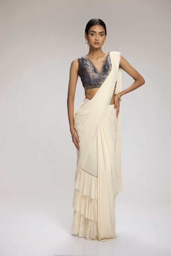 Moonstone Saree — Chhaya Mehrotra