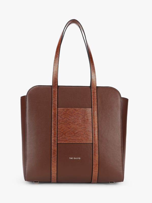 Nexus Tote - Tan — The Gusto