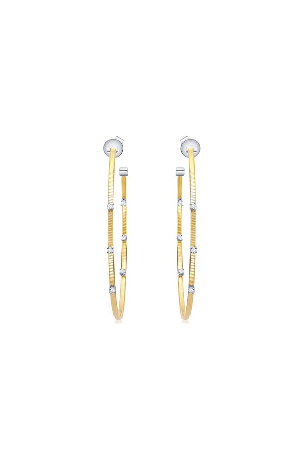 Siena Celeste Hoop Earrings — Miss Jo