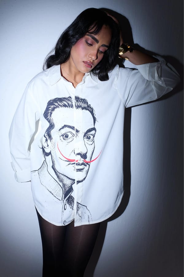 Dali Oversized Shirt — October Jaipur