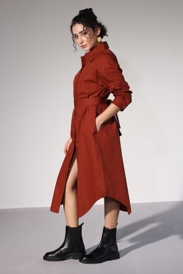 Delilah Urban Shirt Dress — D.Artists