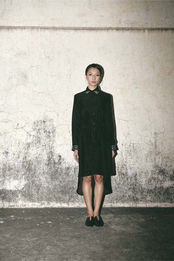 ATBW - AN Black Canvas Shirt Dress — ATBW