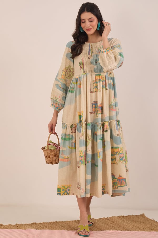 SAFAR MIDI DRESS — SHIVANI BHARGAVA