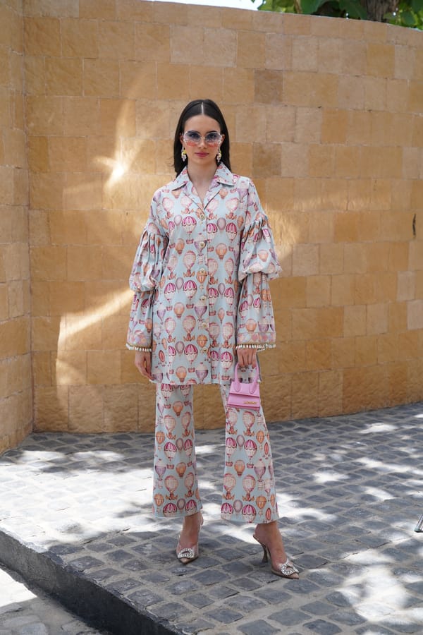 Fly Me To The Moon Co-Ord Multicolor — Chöjé