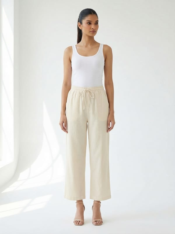 Elastic Waist Pants — ASPRIN FASHION