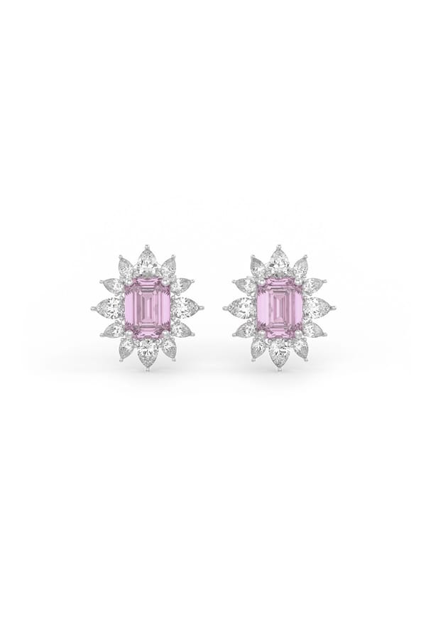 Pink Aurora Bloom Stud Earrings — Miss Jo