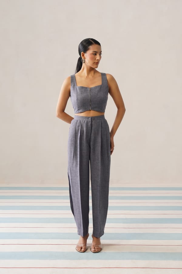Camille 2.0 Co-ord Set (Arctic Blue) — Armoire