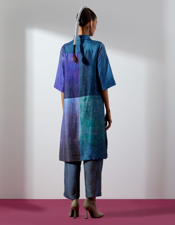 Teal and Blue Co-ord Set — CLOS