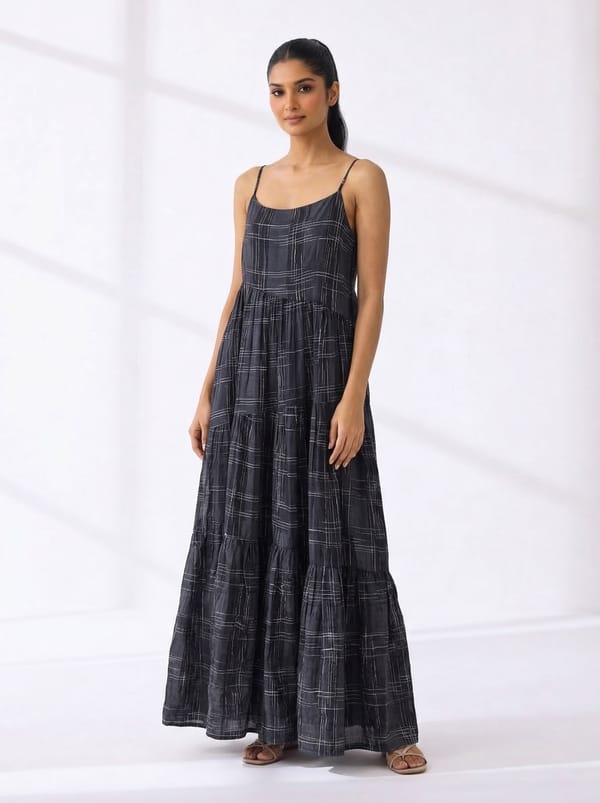 Tiered Sun Dress — Subtle Shuttle Studio