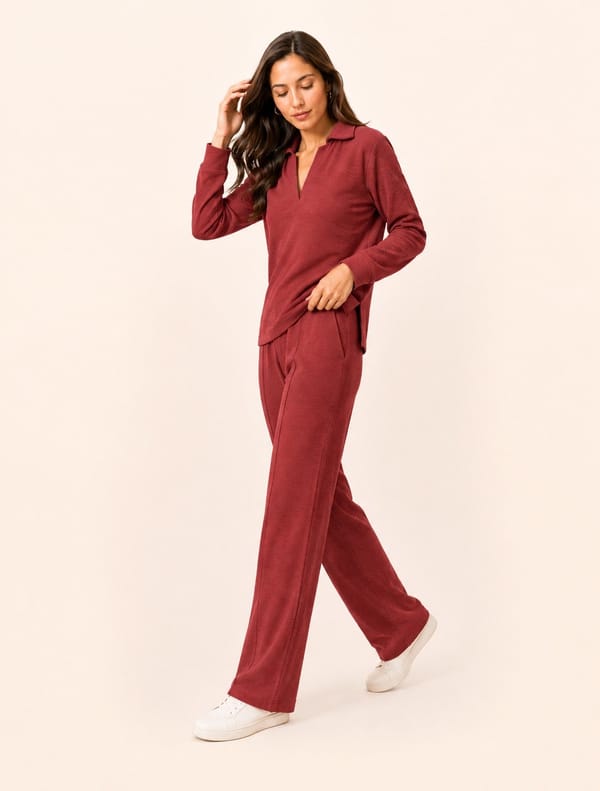 Ottoman High-Rise Flared Pant — Necesera
