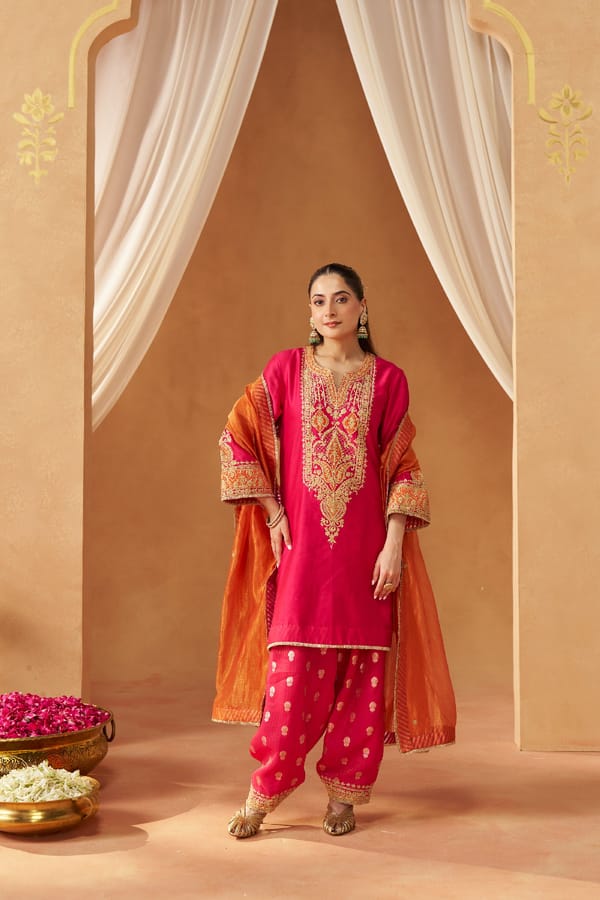 Adeela Kurta With Salwar — Sheetal Batra