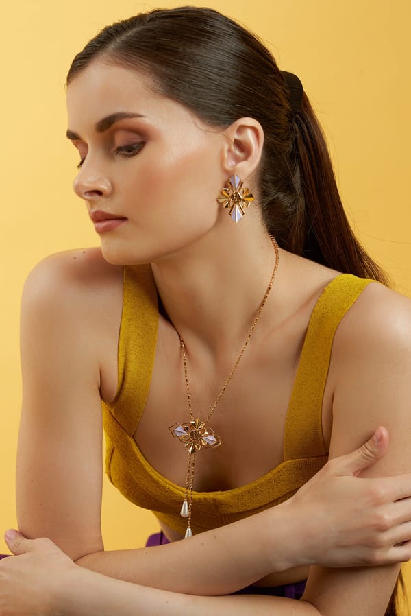 ZIA CHUNKY STUDS — Ruhheite