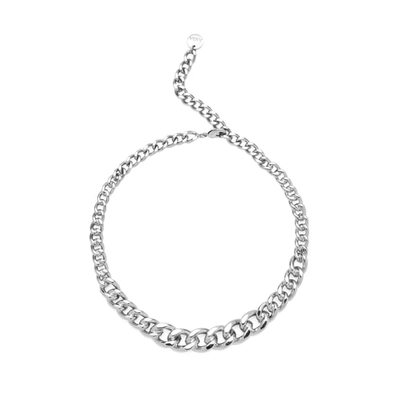 Vault Choker - White Gold — Azga