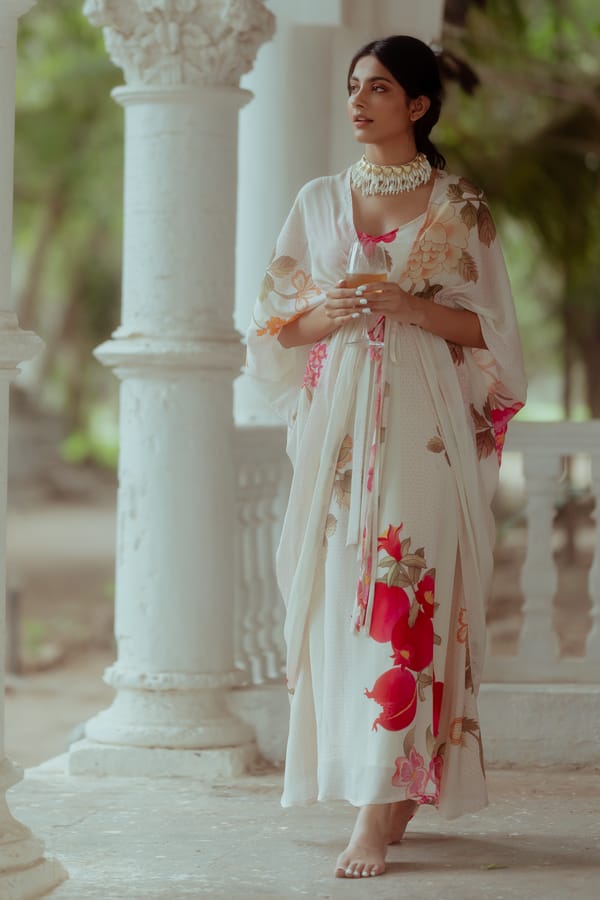 Anar Print Maxi Dress — Paulmi and Harsh