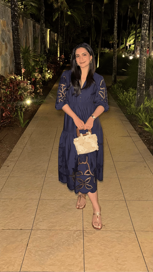 Diana Cutwork Embroidered Dress — Style Island