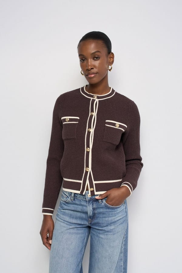 Cardigan With Golden Buttons — SALSA JEANS