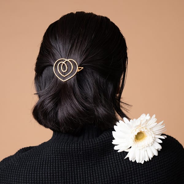 Beau Hair Clip Gold — Equiivalence