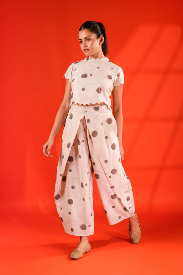 Dot & Drape Co-ord — 9899
