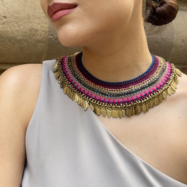 Nomad Choker Necklace — Maya