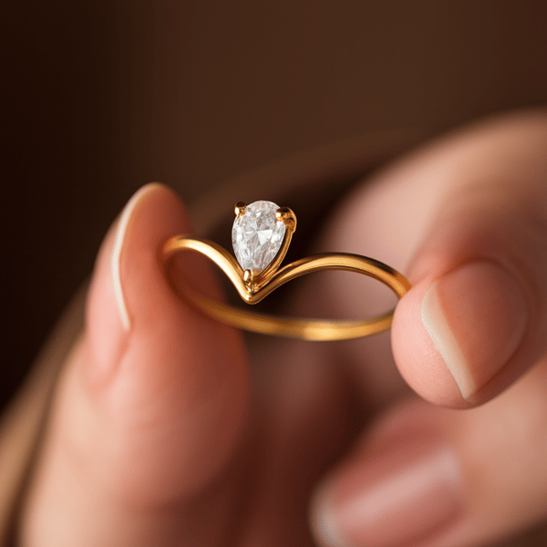 Finger Ring, Miraya 7 — Inaya Accessories