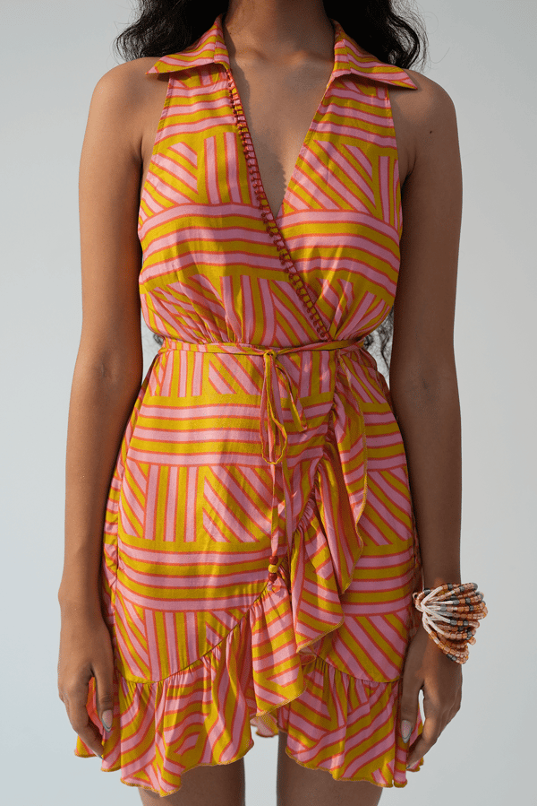 Lavender Love Wrap Dress — Beach Bum