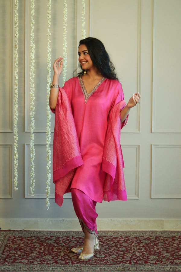 Dalia Tunic Set with Dupatta — HEADSTRONG