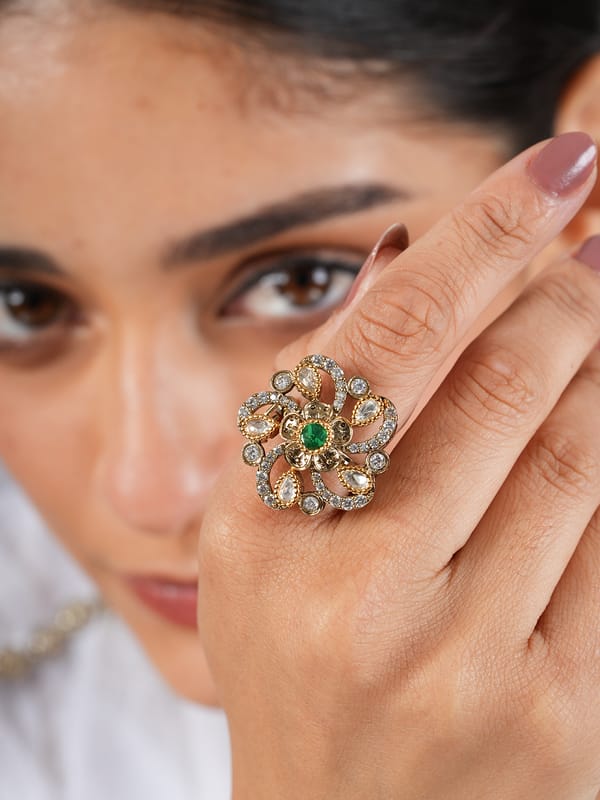 Twisted Petal Ring — Cao Jewellery