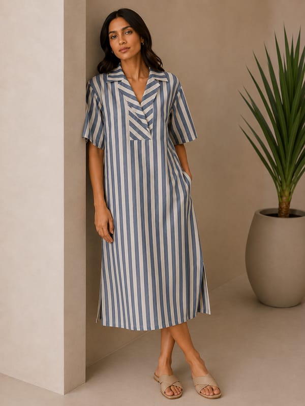 Sundown Stripe Dress — Canoopi