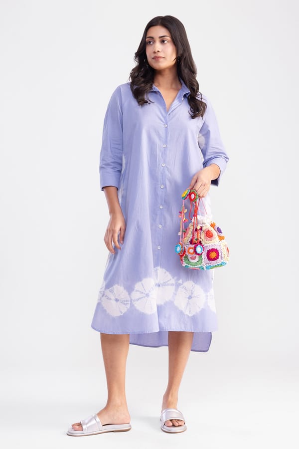 Sea Breeze Shirt Dress — Pooja Aggarwal