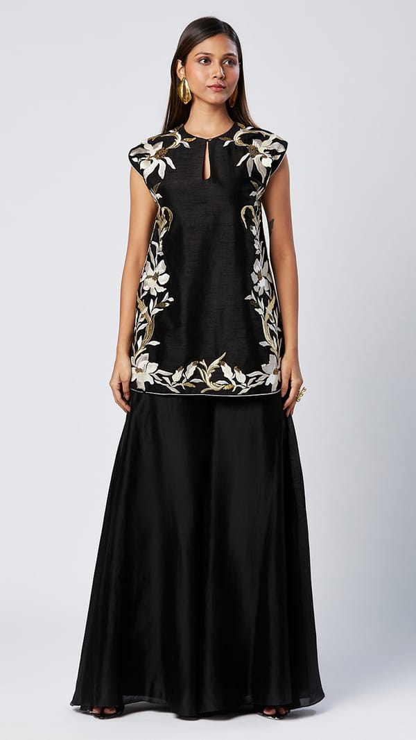 Kamala - Flora Fenced Tunic Set — Madder Much