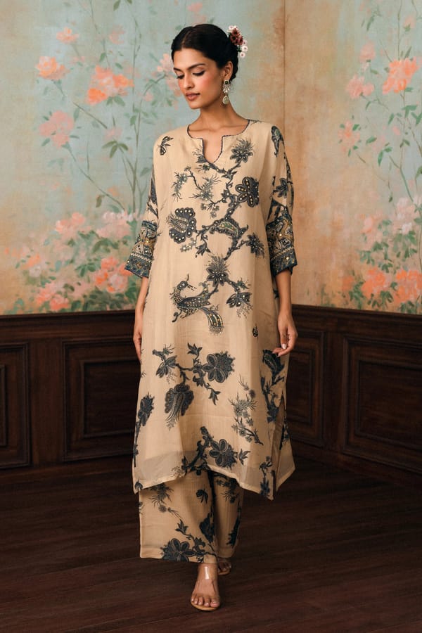 Dandelion kurta set — Paulmi and Harsh