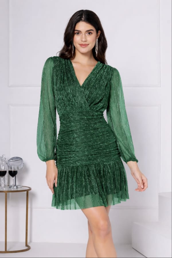 Jade Luxe Mini Dress — Julo
