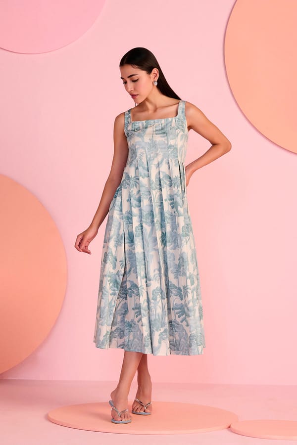 The Mist Midi Dress — House of Soi