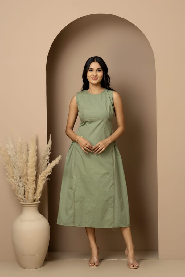Green Sage Dress — Younglings