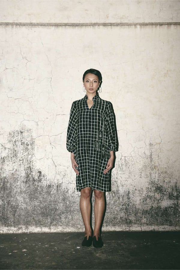 ATBW - AN Grid Comfort Dress — ATBW