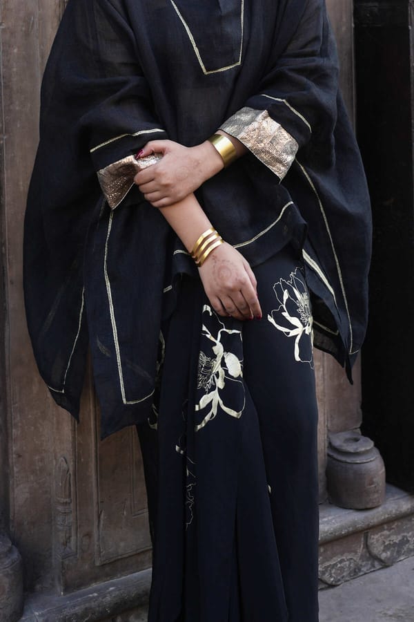 The Black Chulbuli Dhoti — YELL