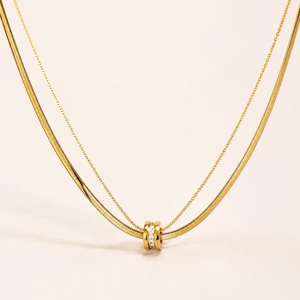 Chain Code Necklace — Nam Jewels