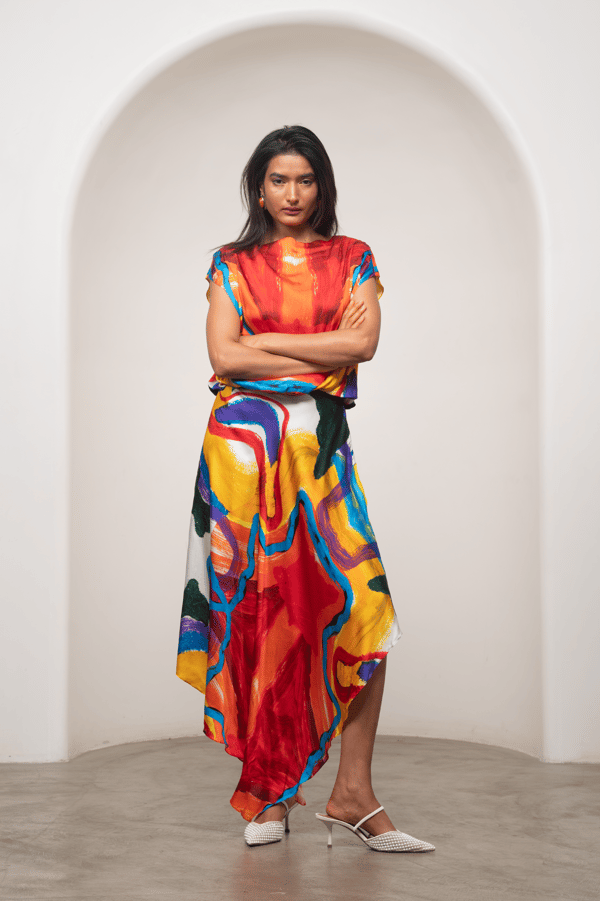 Ruel Handkerchief Dress — ADVAIT