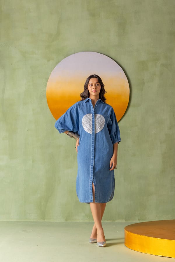 Dia Dress Split Circle — Eko Clothing