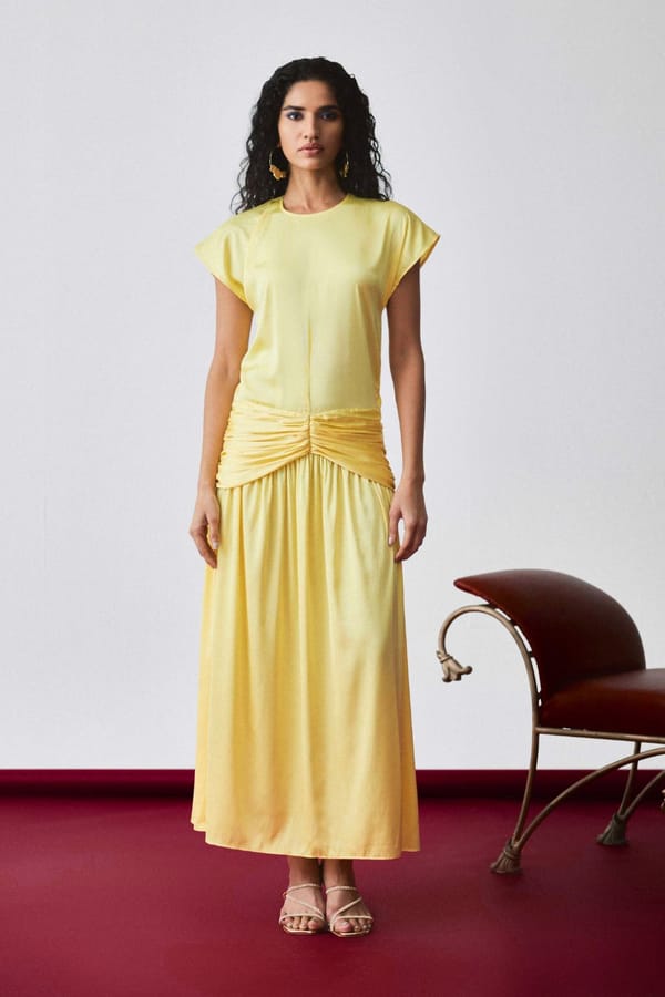Echo Maxine Drape Dress — Echo Studio