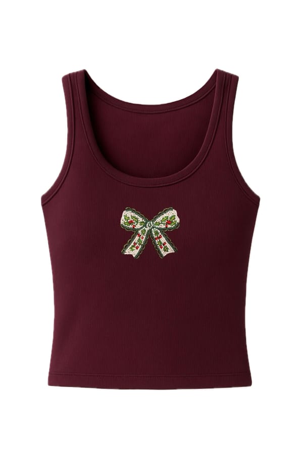Bow Tank Top — Past Modern