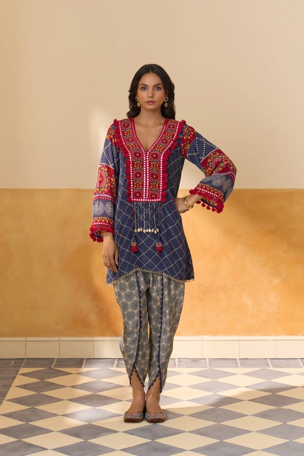 Shabrez Set with Tulip Pants — Chakkraa