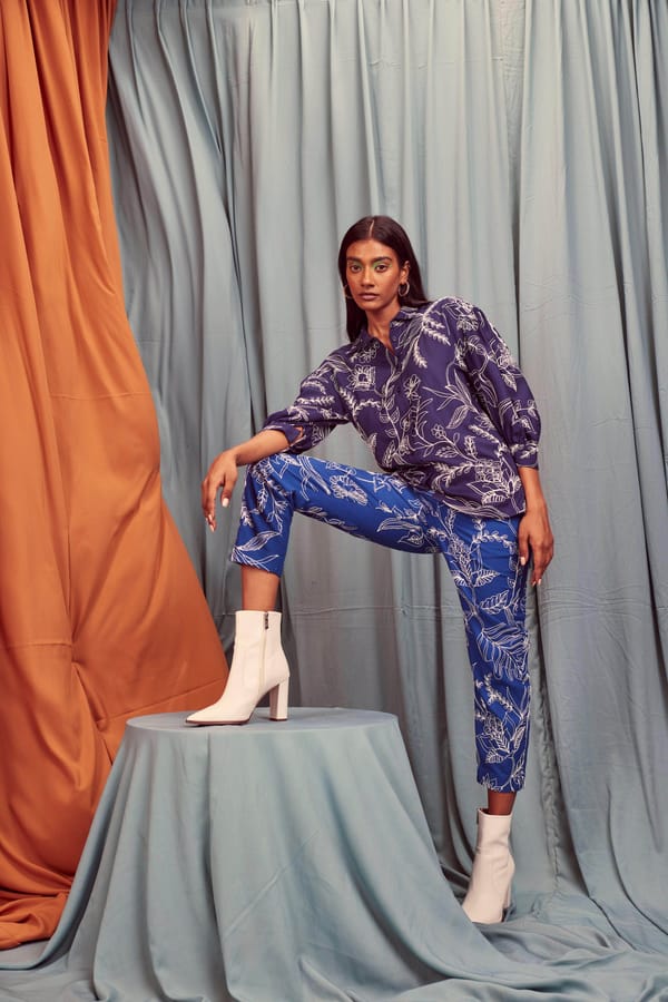 Dori Embroidered Pant — Dash and Dot