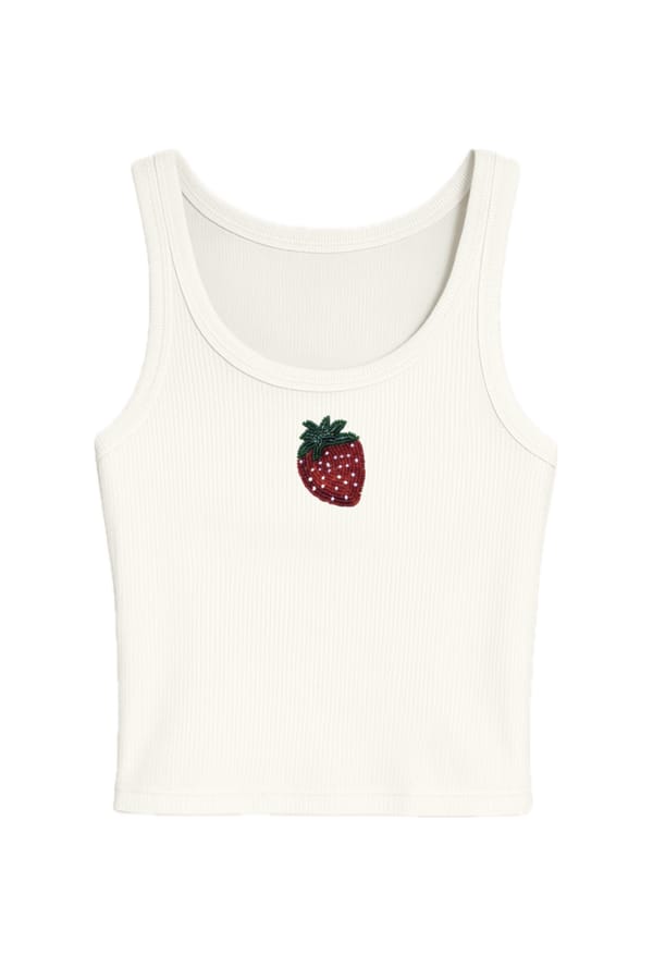 Tank Top Strawberry — Past Modern
