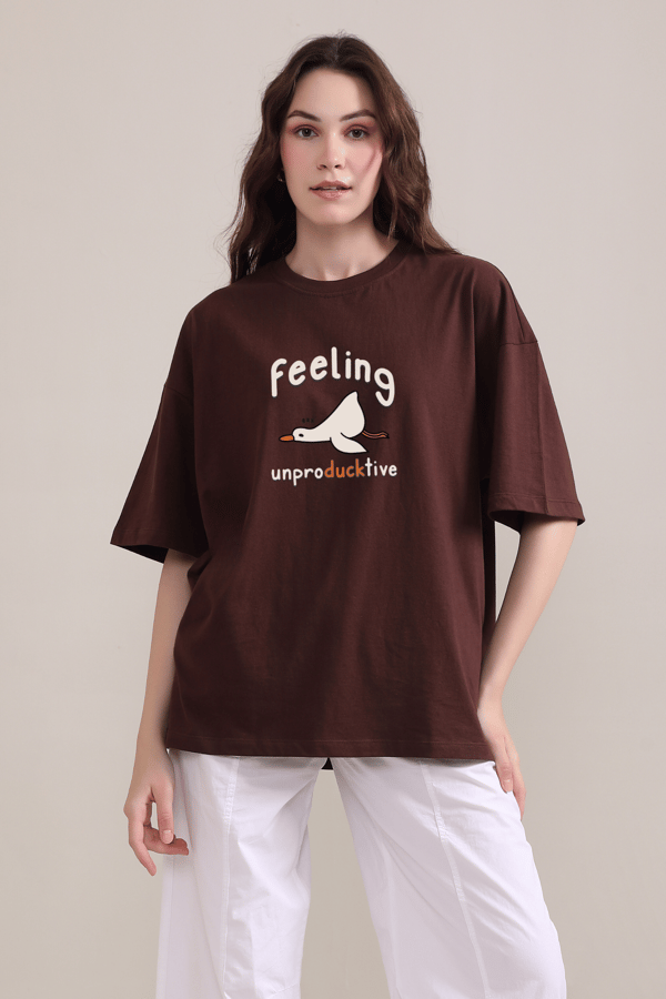 Feeling Unproductive Oversized T-Shirt — Botnia