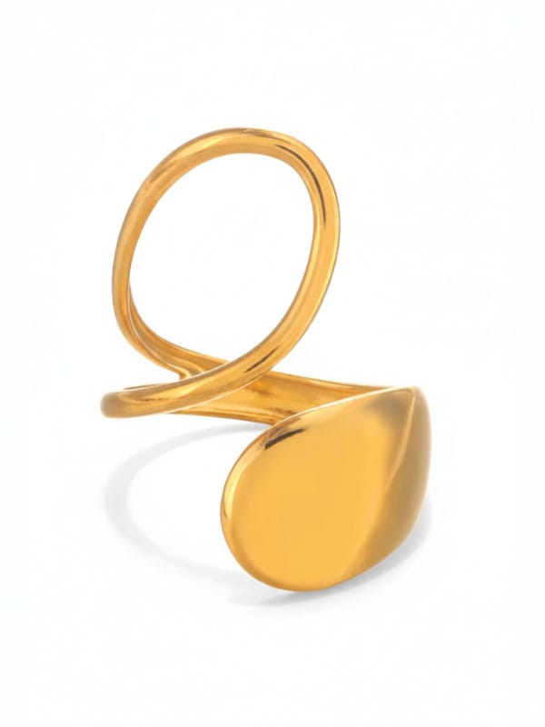 Geometric Open Ring — Cao Jewellery