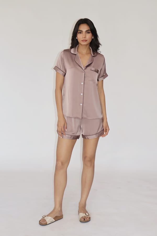 Creme Silk Pj Set — Select Staples