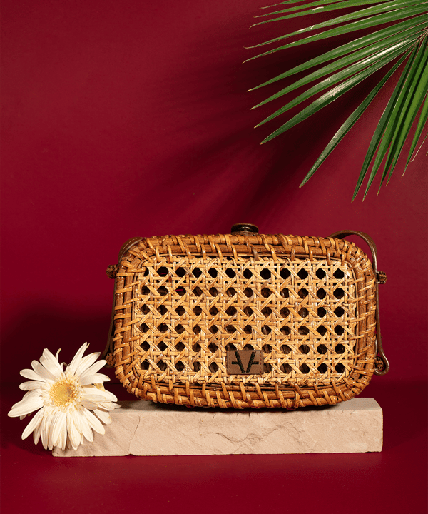 Rattan Reverie Sling Bag — Avake