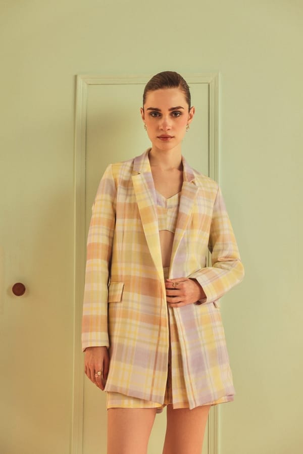 Ilaria Blazer — Sage by Mala