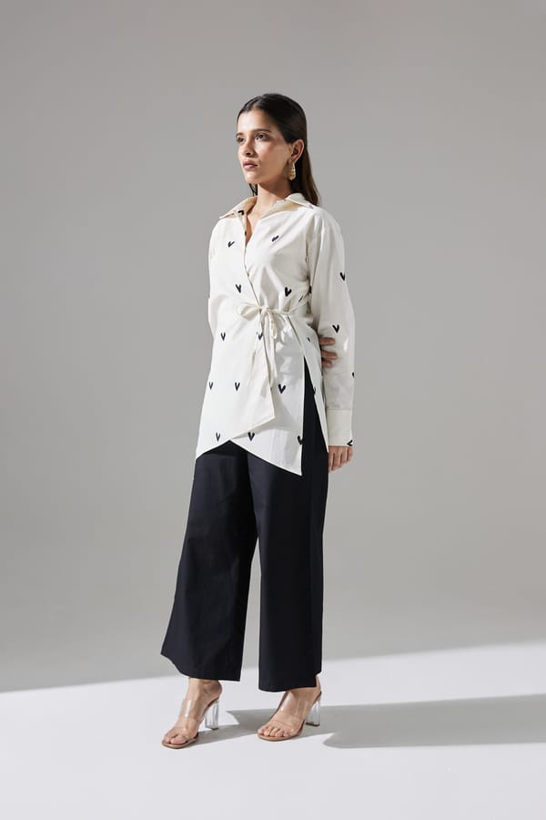 Daisy Wrap Shirt — DORABI